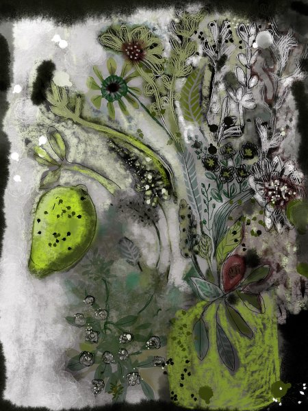 Griet van der Meulen - a posie from my garden